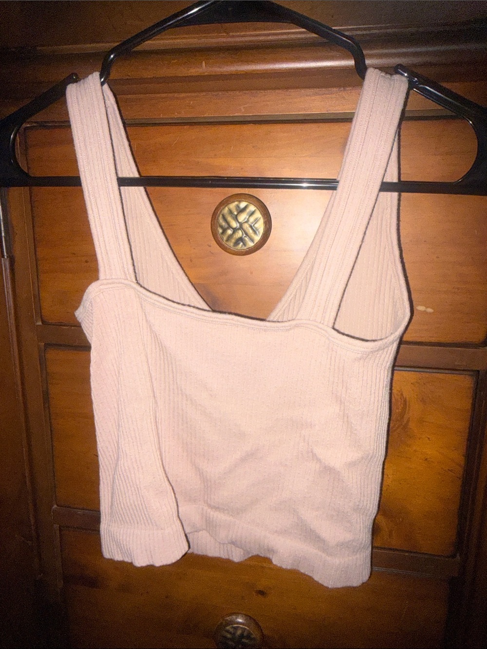 Soft Ribbed V-Neck Tank Top - Picture 3 of 3